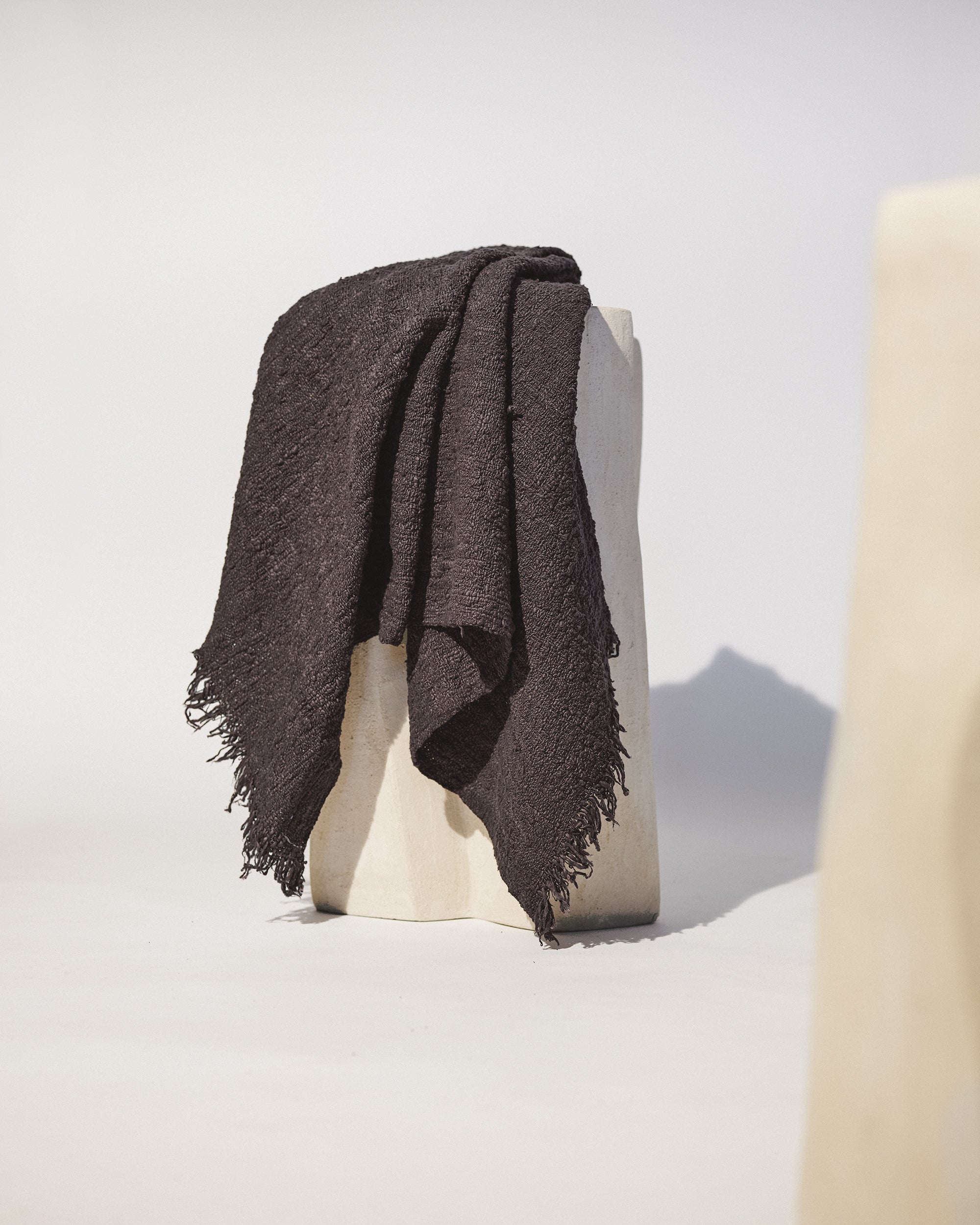 Handwoven Shawl - Iron