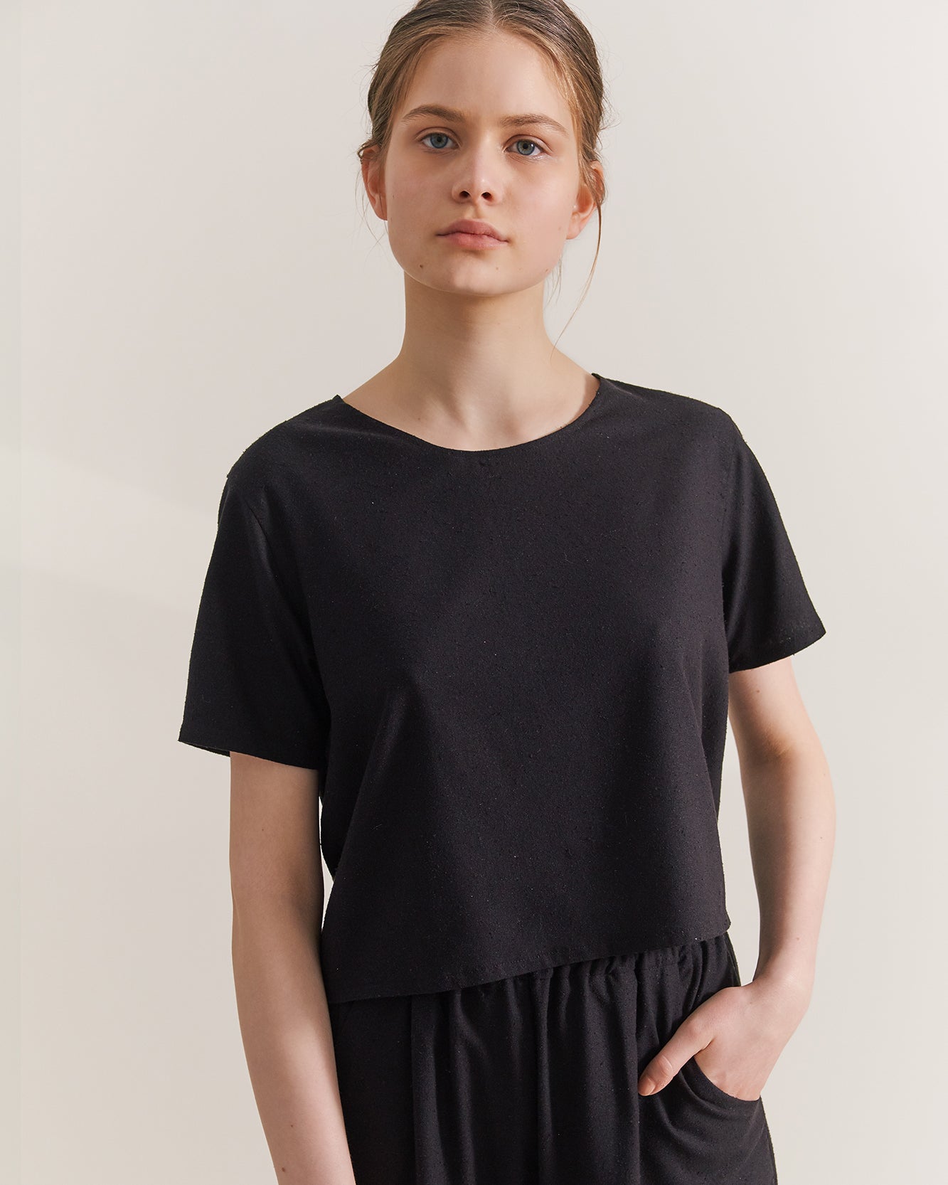 Clio Top - Raw Silk