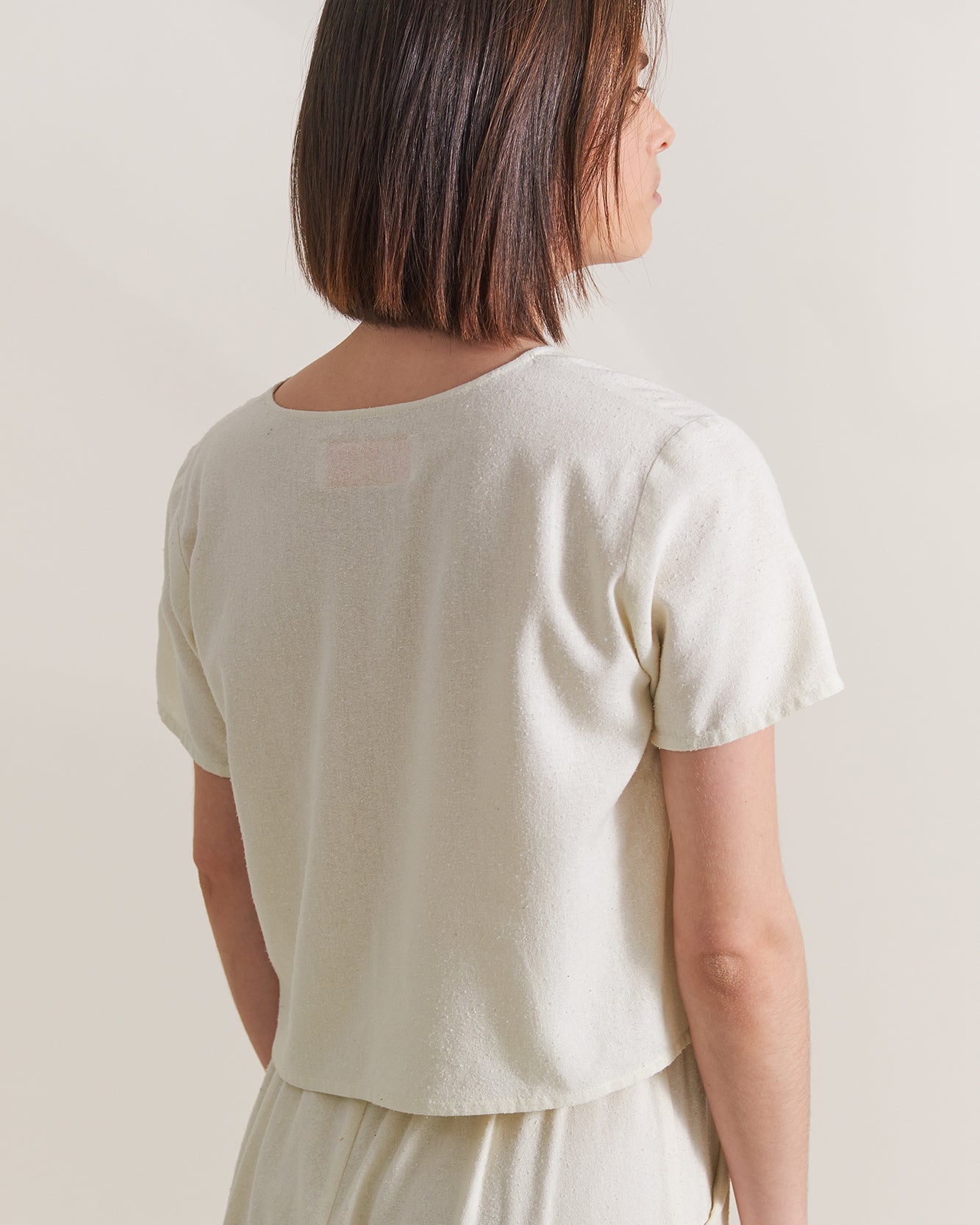 Clio Top - Raw Silk