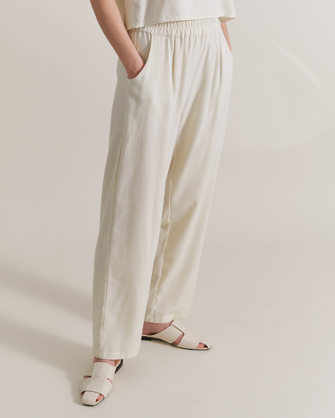 Hera Pants - Raw Silk