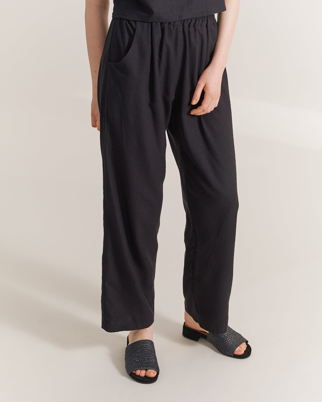 Hera Pants - Raw Silk