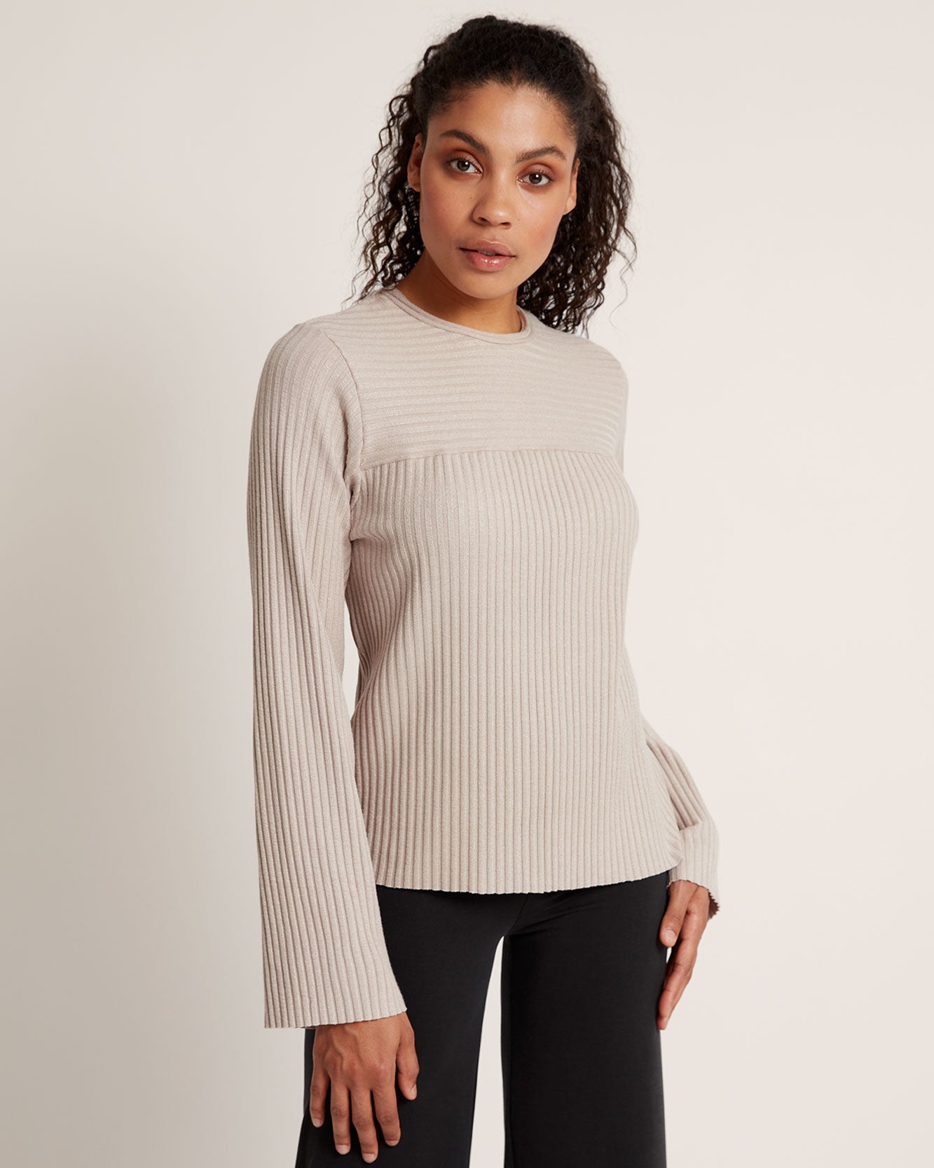 Rib Knit Pullover