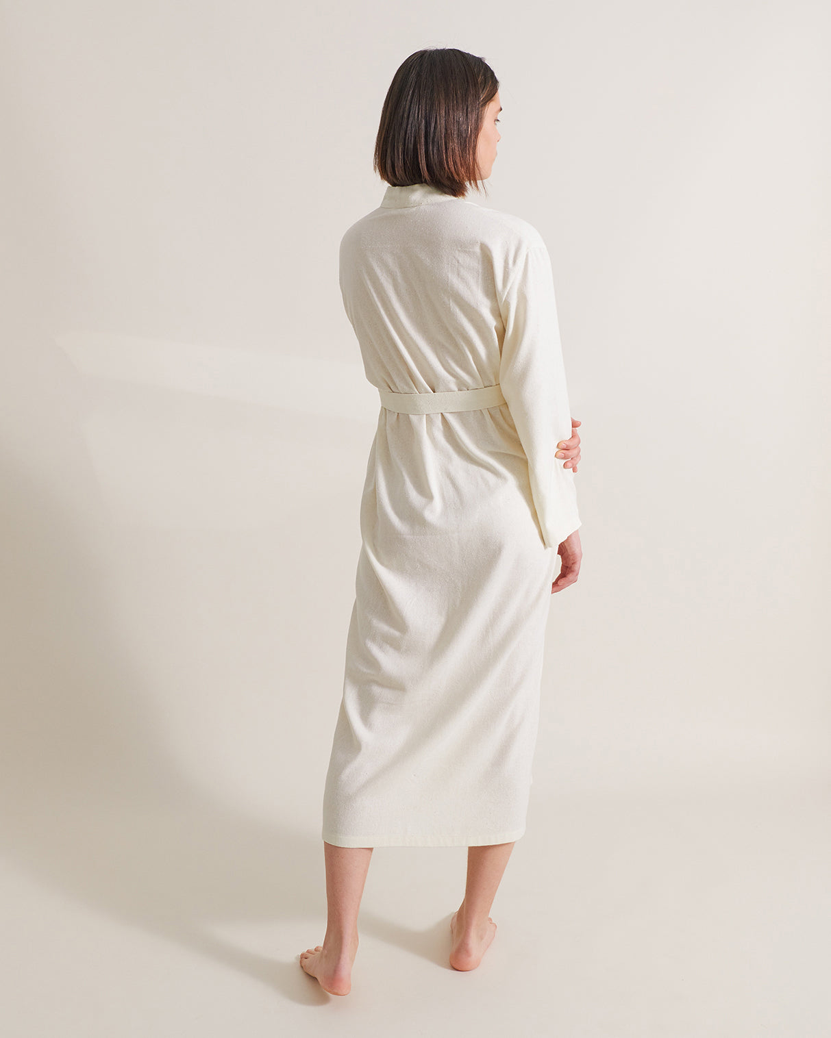 Thalia Robe - Raw Silk